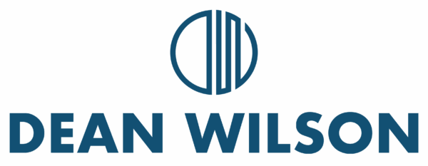 Dean Wilson Logo DW Blue Logo No Register mark