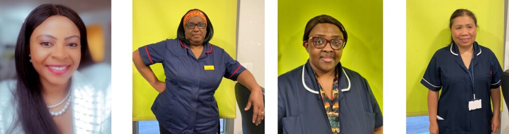 QEF nurses montage
