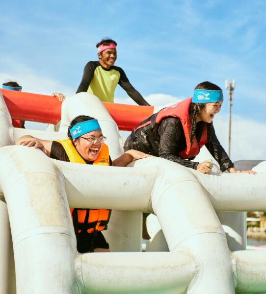 Inflatables charity event - QEF