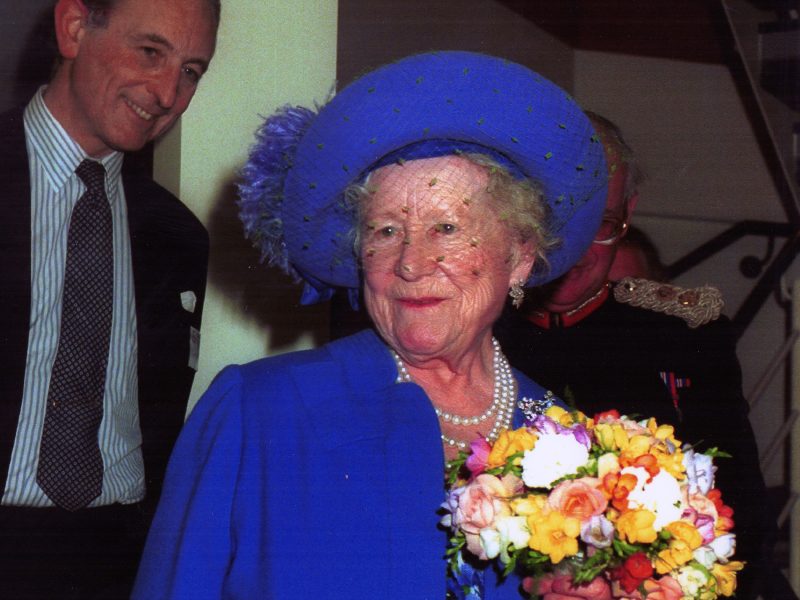 Queen Mums visit to QEF in 1992